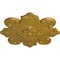 Ekena Millwork Katheryn Ceiling Medallion, Hand-Painted Pharaohs Gold, 18 1/8"OD x 1 1/4"P CM18KAPGS - alternate 4